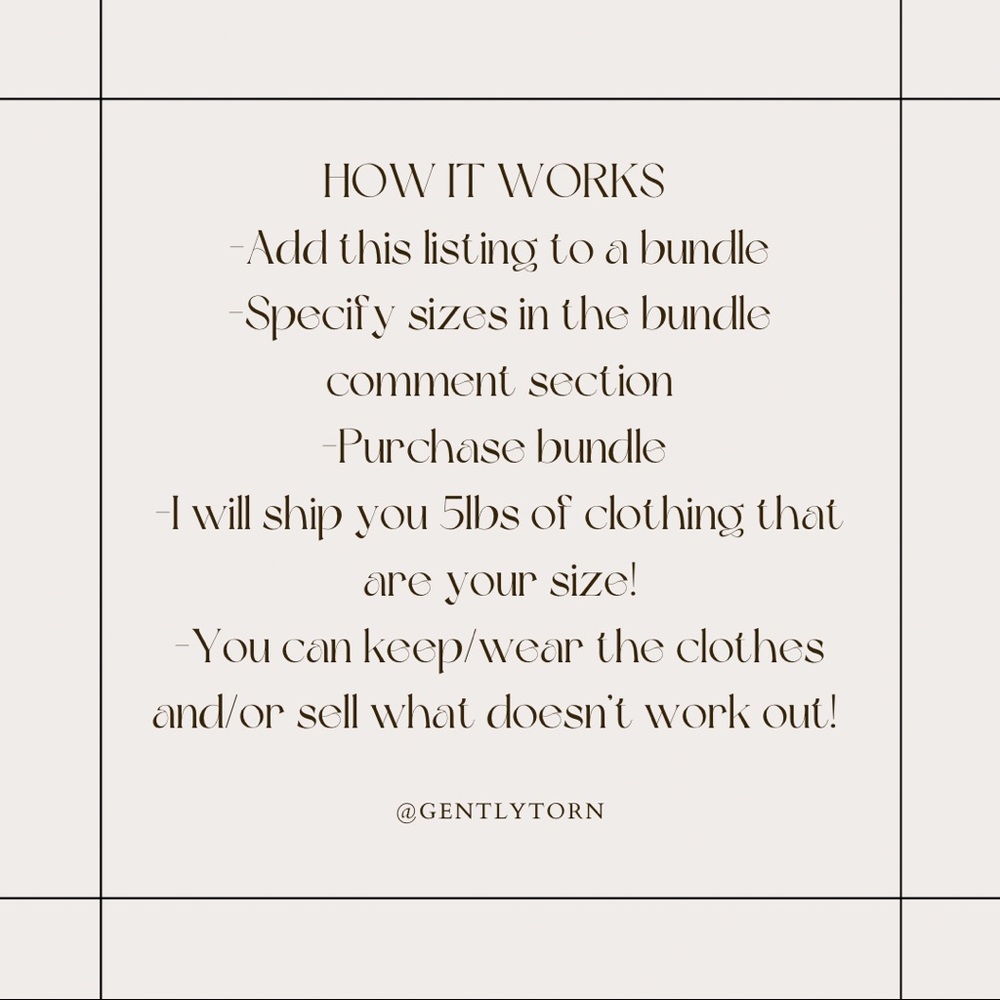 5lb Women’s Mystery Box - WARDROBE BUNDLE - RESELLER BOX - CUSTOM! Store purge - Picture 5 of 7